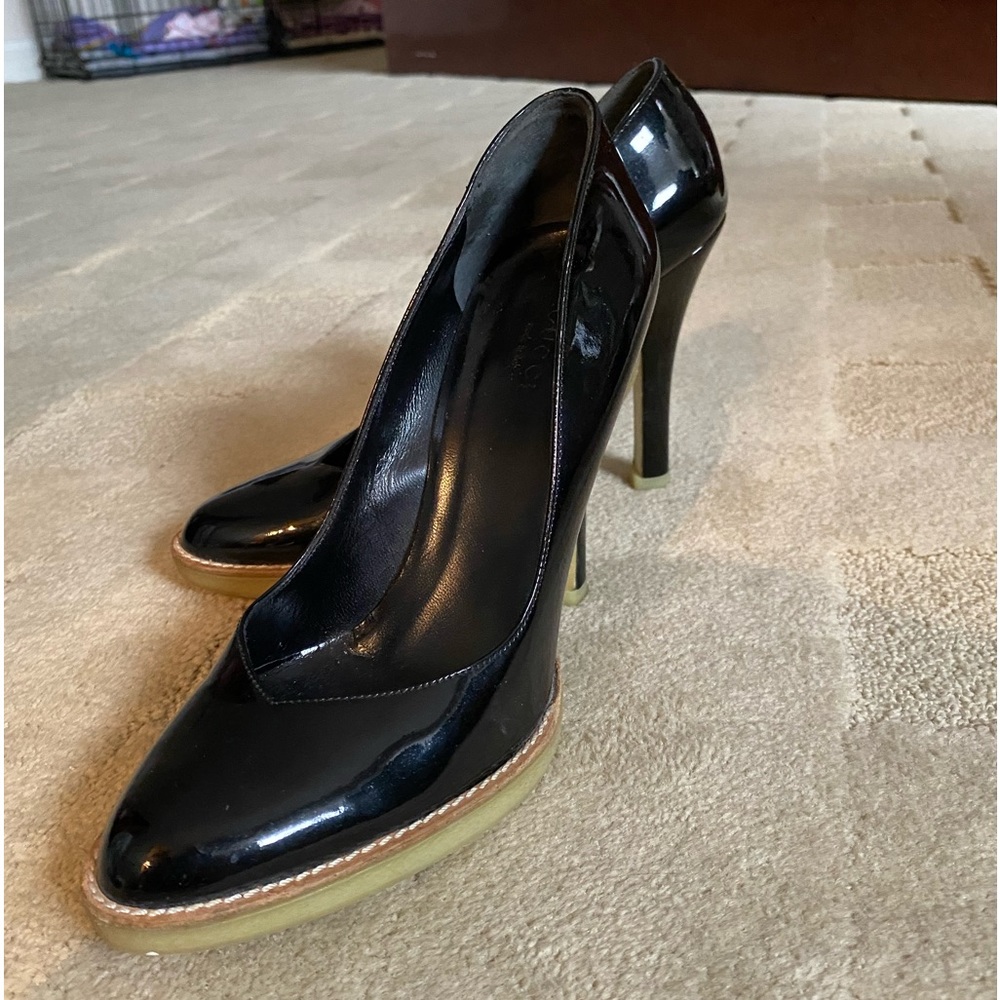 Gucci black patent pumps “Vernice Black Diamond”